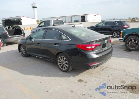 2017 Hyundai Sonata Limited из США, поврежденный, VIN 5NPE34AF7HH464389